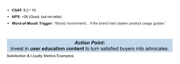 Brand Perception Map Example